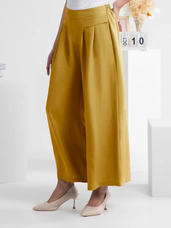 Weekend Discounts to Love Wide Leg Elastic Waist Pants