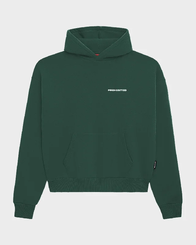 10119 Hoodie British Racing Green