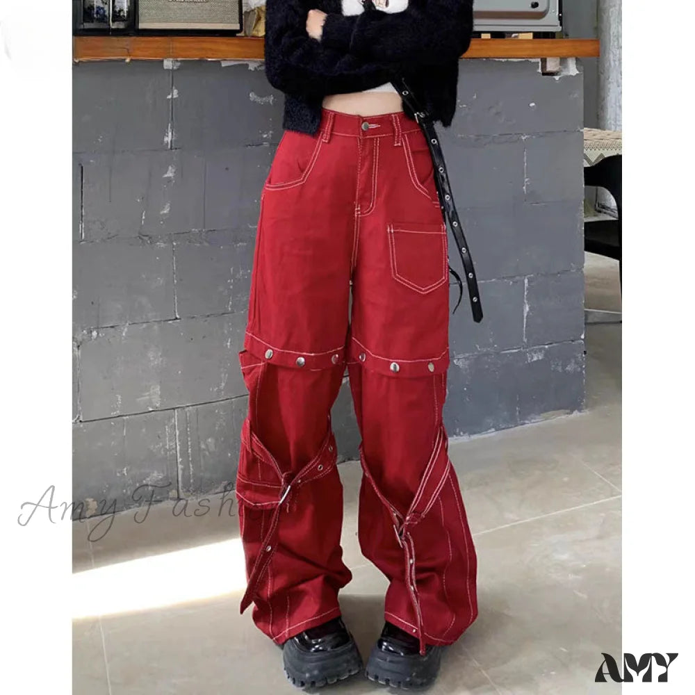 Weekend Savings Sensation Halloween Red Pants Vintage