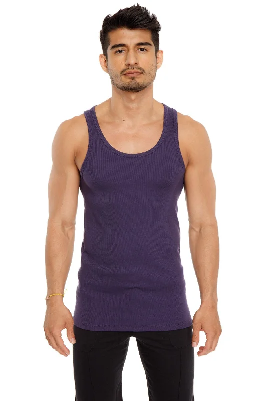 Sustain Tank Top (Eggplant Purple)