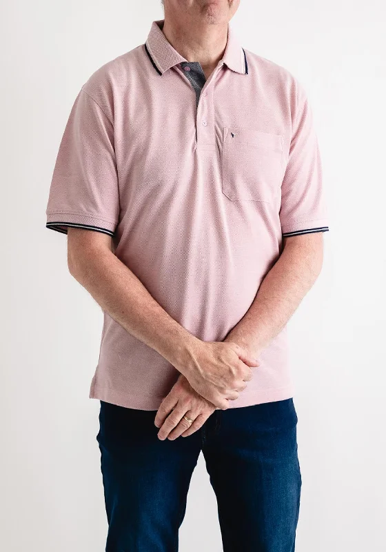 Deal Alert Daniel Grahame Short Sleeve Polo Shirt, Pink