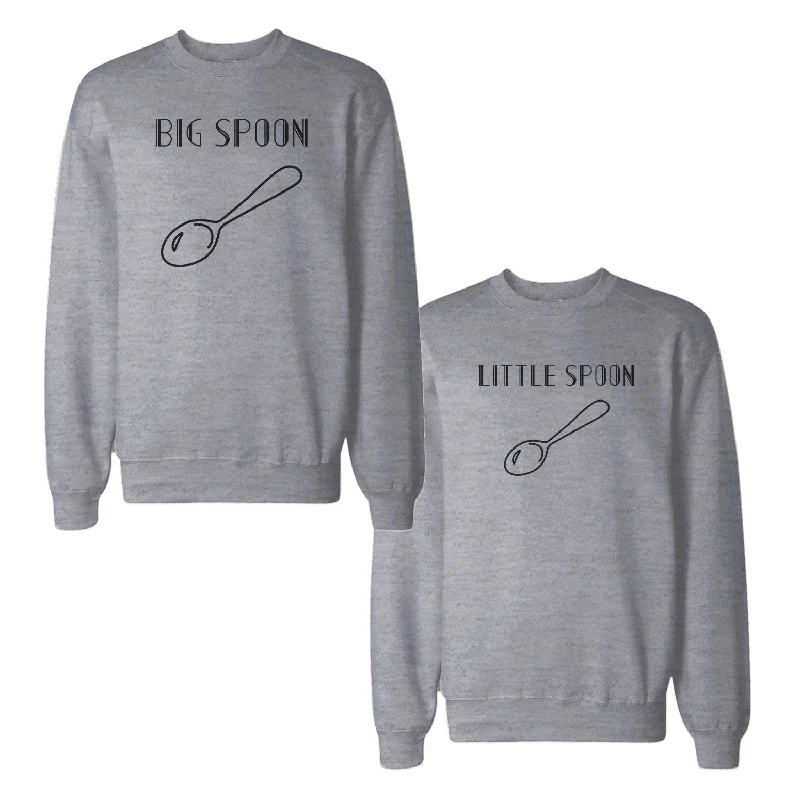 Super Savings Big Spoon And Little Spoon Couple Sweatshirts Matching Sweat Shirts