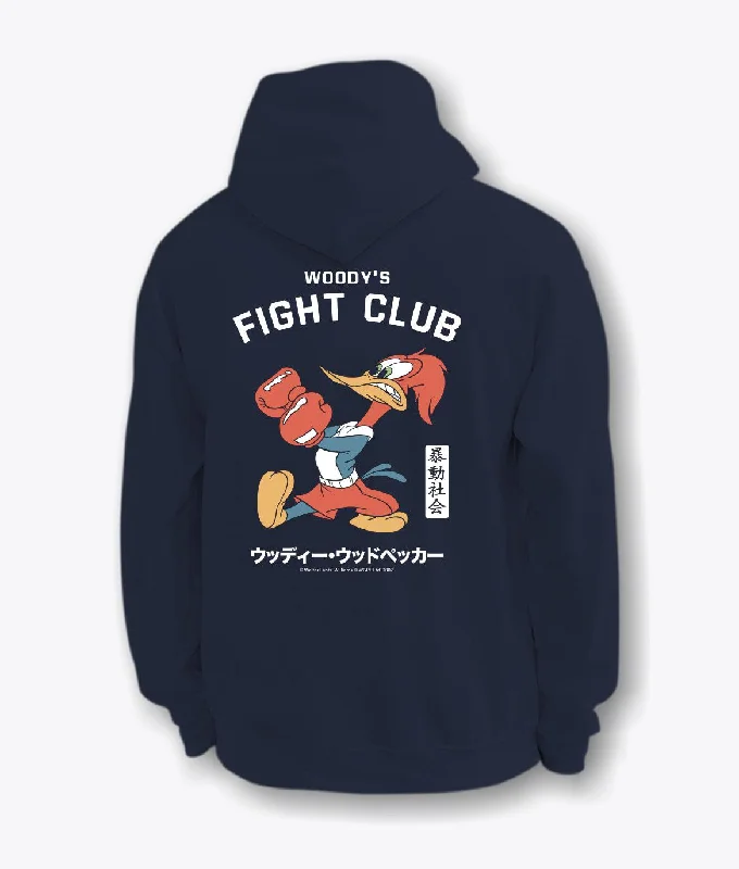 Today’s Deal Woody Woodpecker's Fight Club Mens Hoodie
