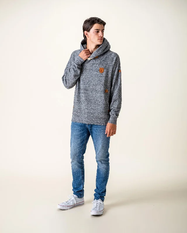 Today's Deal Aron Grey Space Dye Hoodie