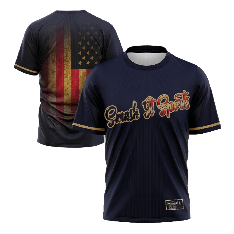 Smash It Sports Short Sleeve Shirt - Old Glory