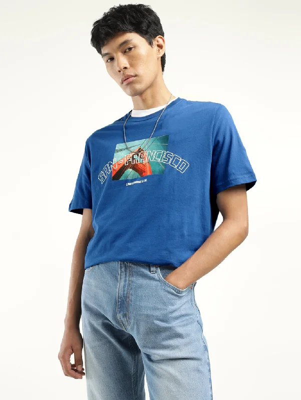 Steals and Deals Men's Graphic Print Crew Neck T-shirt