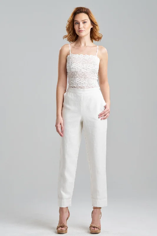 Weekend Offers You Can't Ignore Couture Luxe Linen Tapered Pants