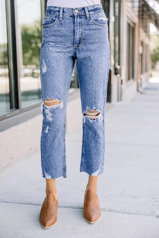 Weekend Savings Galore Captivating Love Medium Wash Distressed Jeans