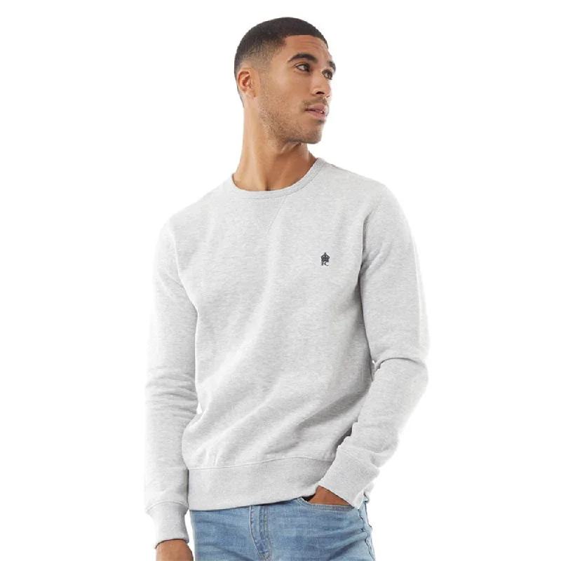 Big Savings FC Crew Neck Grey Fleece Sweatshirt 10043