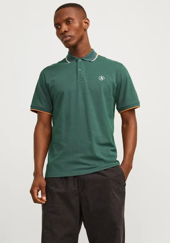 Year-End Deals Jack & Jones Logo Polo Shirt, Sycamore