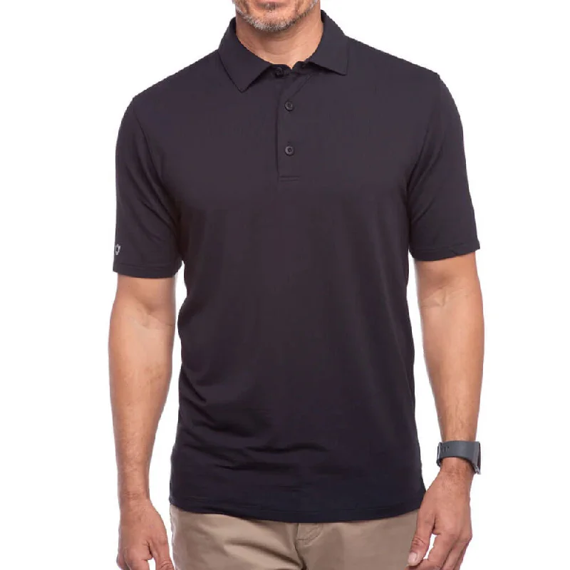 Best Seller IBKUL Mens Polo Shirt - Black