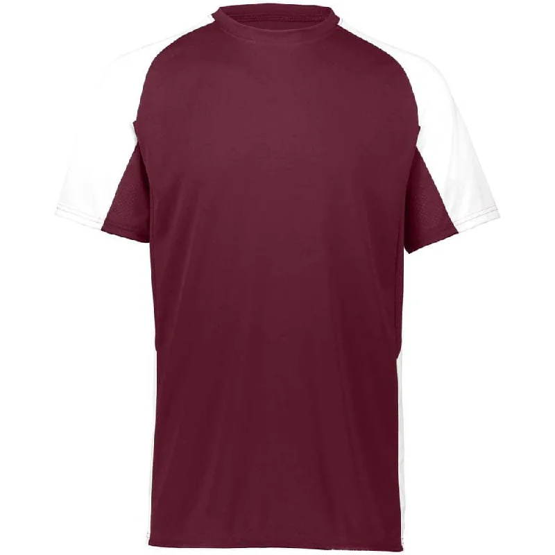 Cutter Baseball Jersey Maroon-White