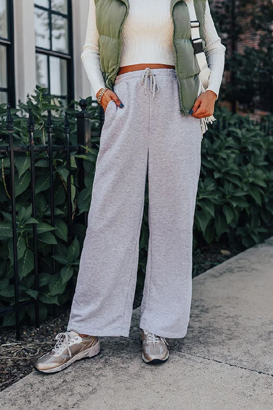 Weekend Deals That Please Coziest Place Pants In Grey