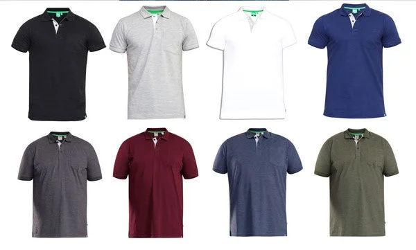 Daily Special GRANT-D555 Fully Combed Pique Polo Shirt With Pocket (16501) Size 2XL-10XL, 8 Colours Daily Special GRANT-D555 Fully Combed Pique Polo Shirt With Pocket (16501) Size 2XL-10XL, 8 Colours