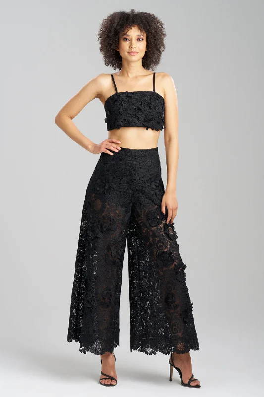 Exclusive Weekend Offers Inside Couture Mantilla Lace Flare Pants