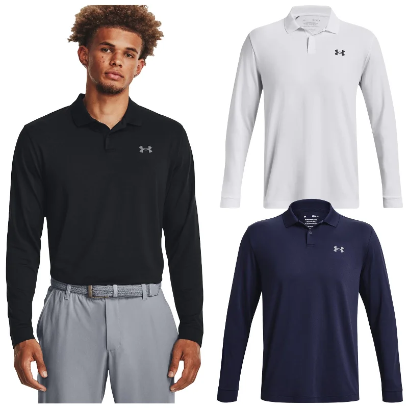 Under Armour Mens Matchplay Long Sleeve Polo