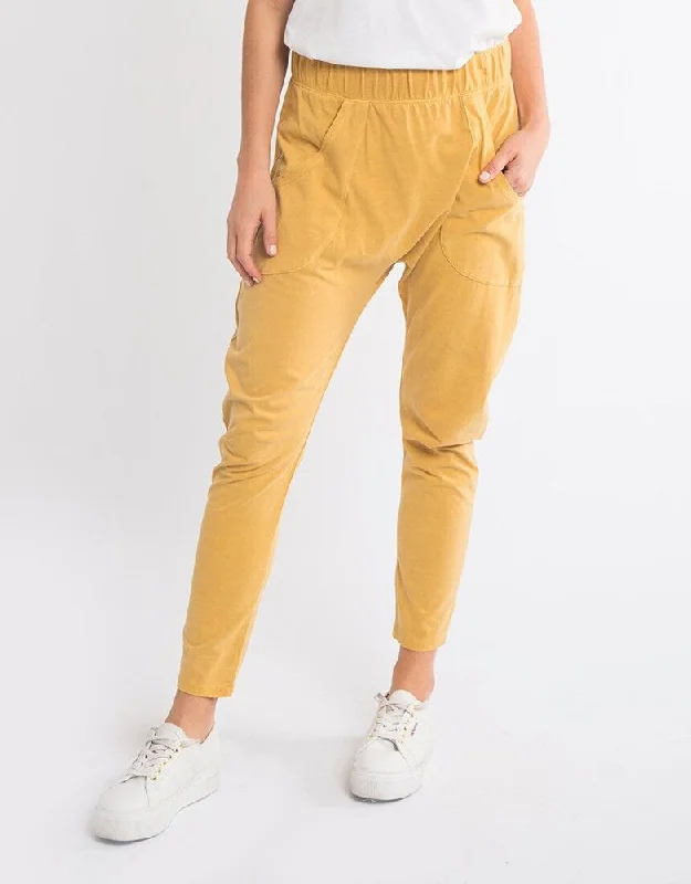Final Clearance Elm Weekender Pants Yellow