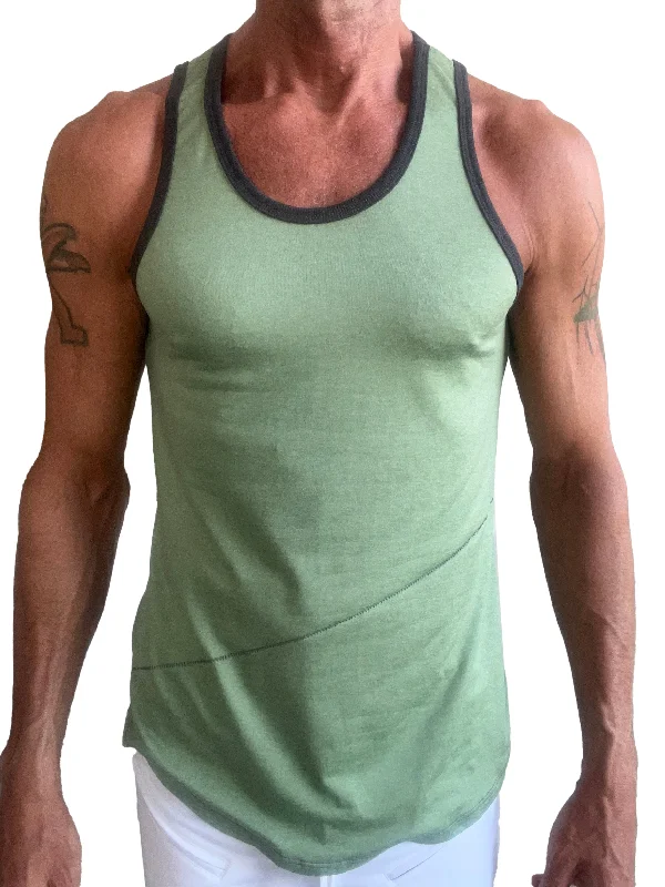 Final Clearance The Perfect Tank (Sage Green)
