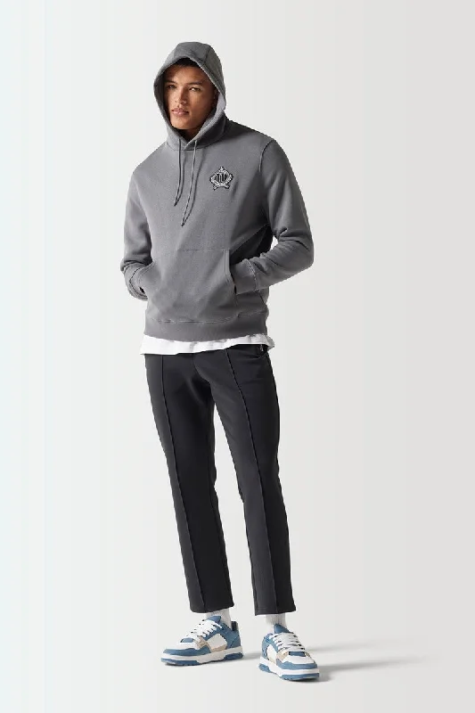Weekend Deals That Wow Crest Hoodie - Slate Grey