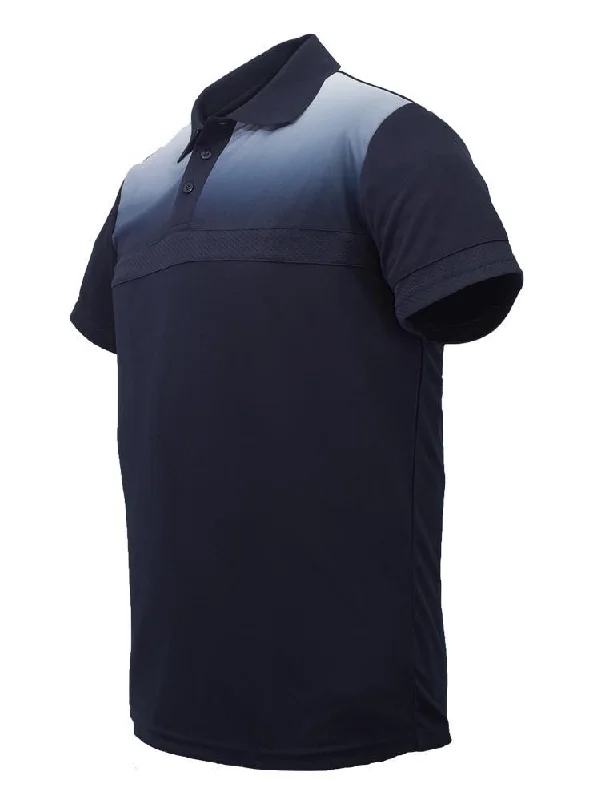 Price Break Sublimated Casual Polo - Navy/White