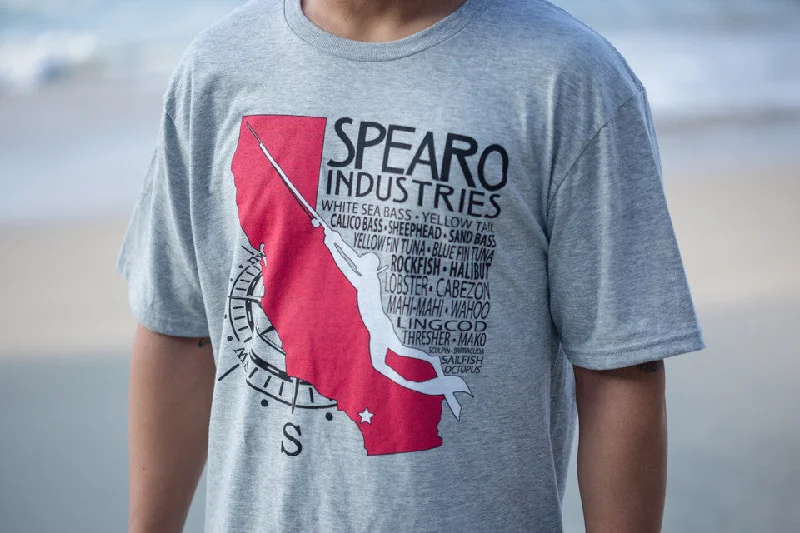 Hurry In Spearo Industries Cali Game Fish T-Shirt