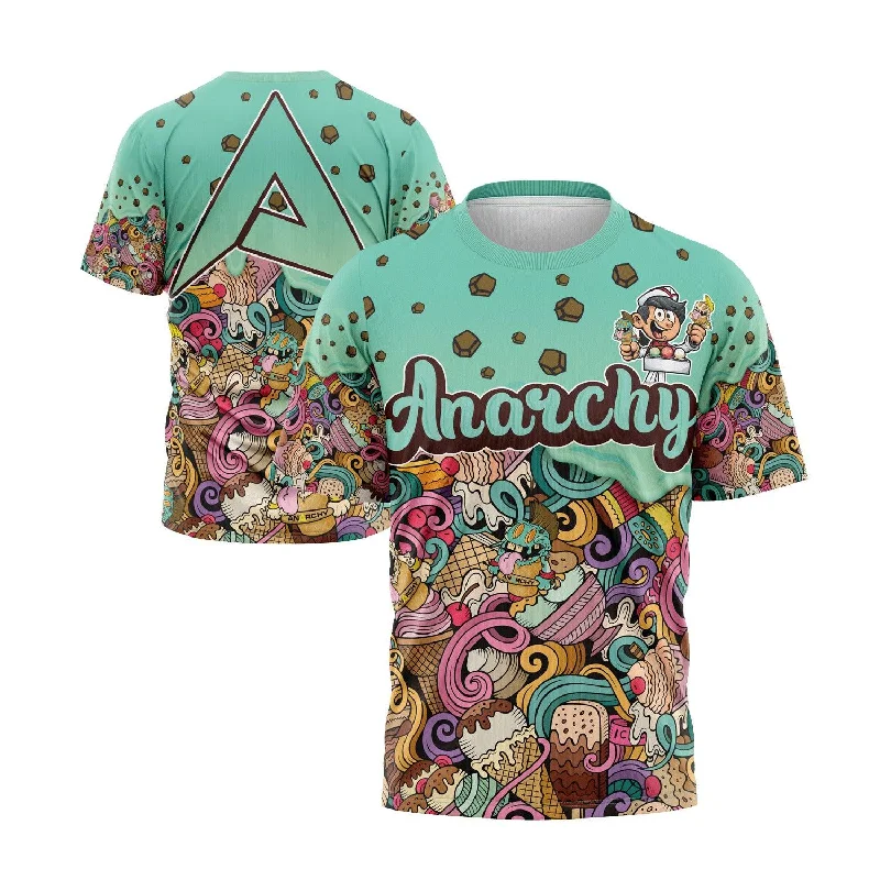 Anarchy Bat Company Short Sleeve Shirt - Mint Chocolate Chip