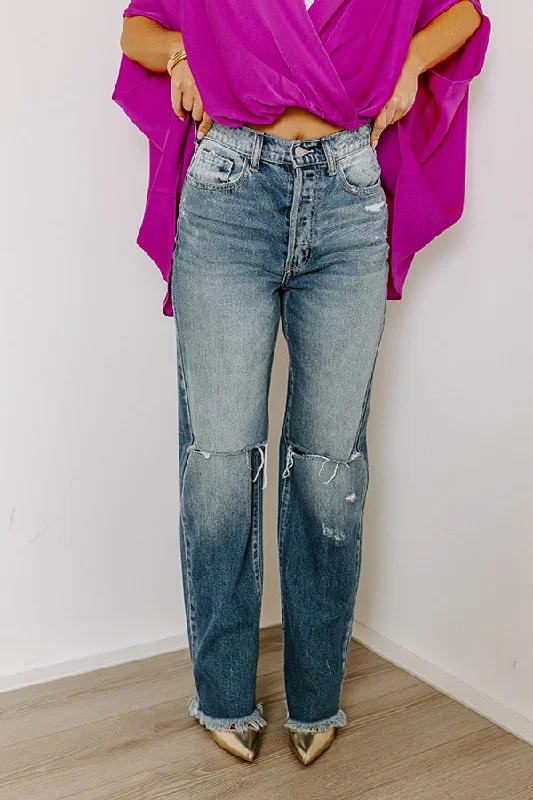 While Supplies Last The Bounty High Waist Distressed Jean