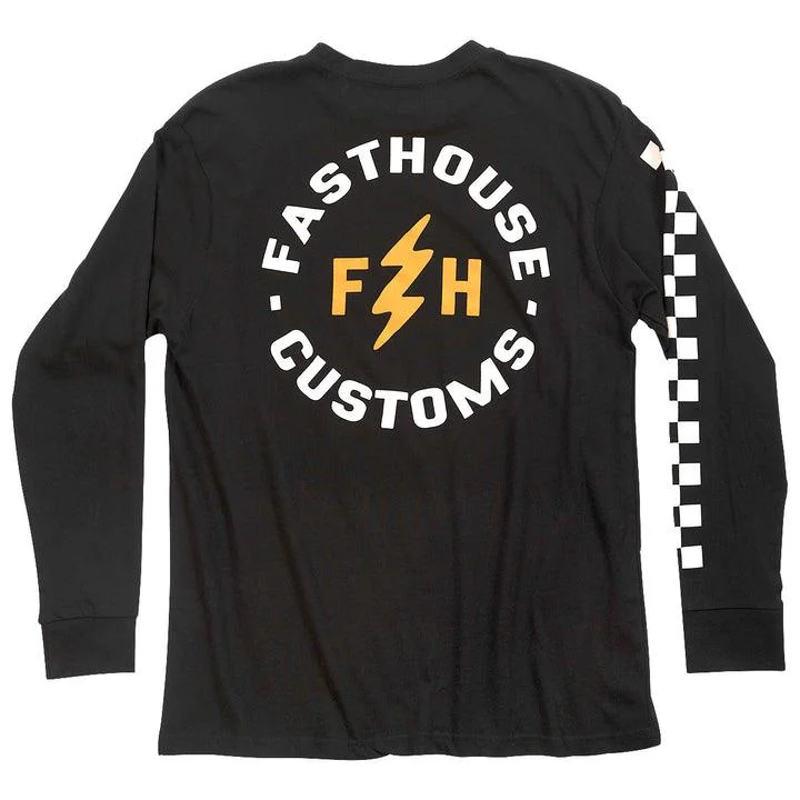 Easy Rider Long Sleeve Tee - Black