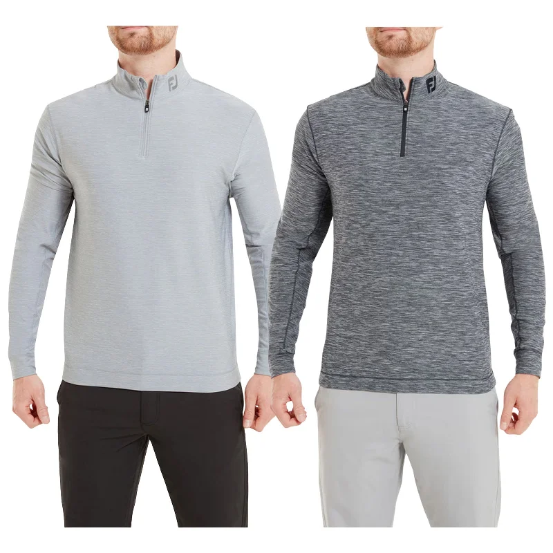 Price Buster FootJoy Mens Space Dye Chill-Out Half Zip