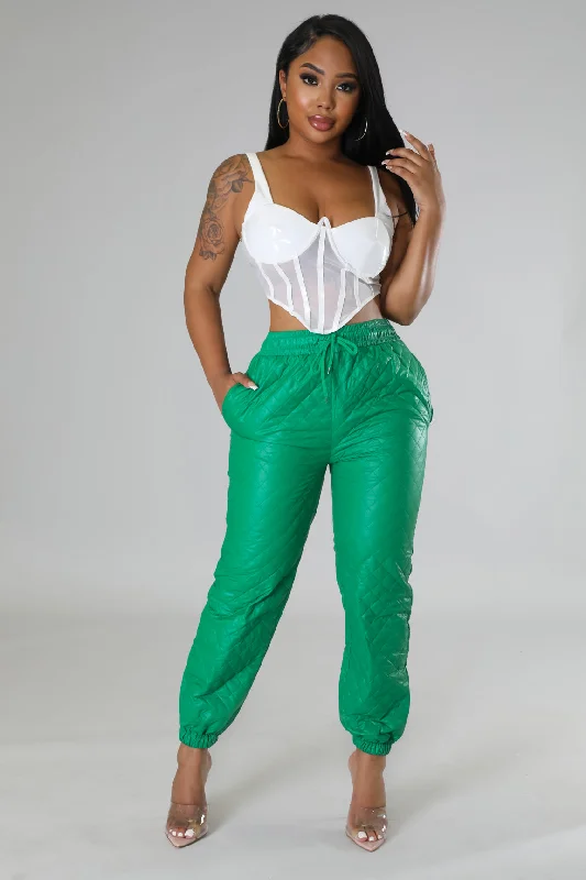 Hurry In Quilted Moments Pants