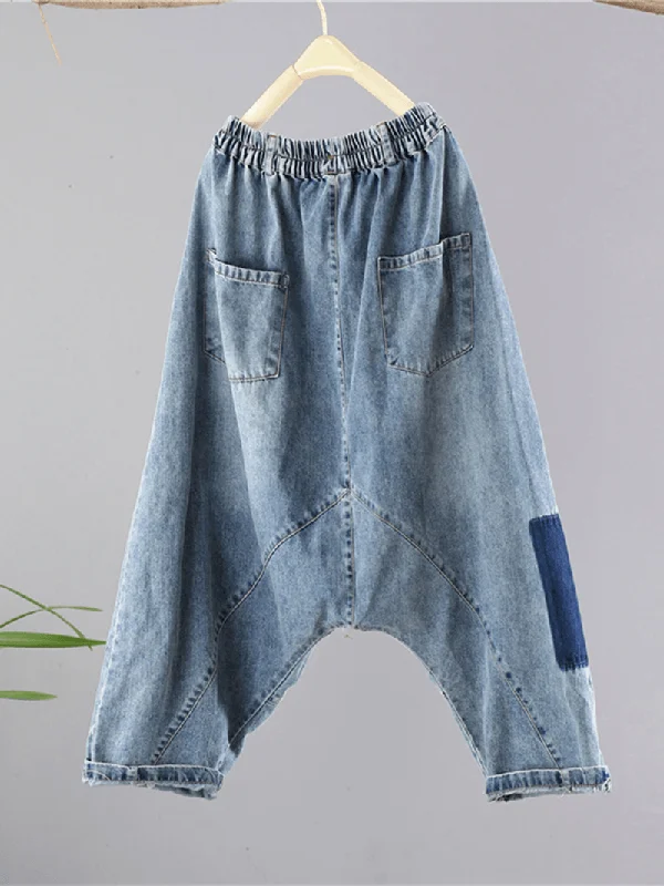 Limited Supply Patchwork Embroidery Vintage Jeans