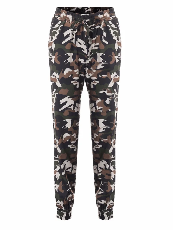 Weekend Bargains to Snag Casual Women Skinny Camouflage Pants