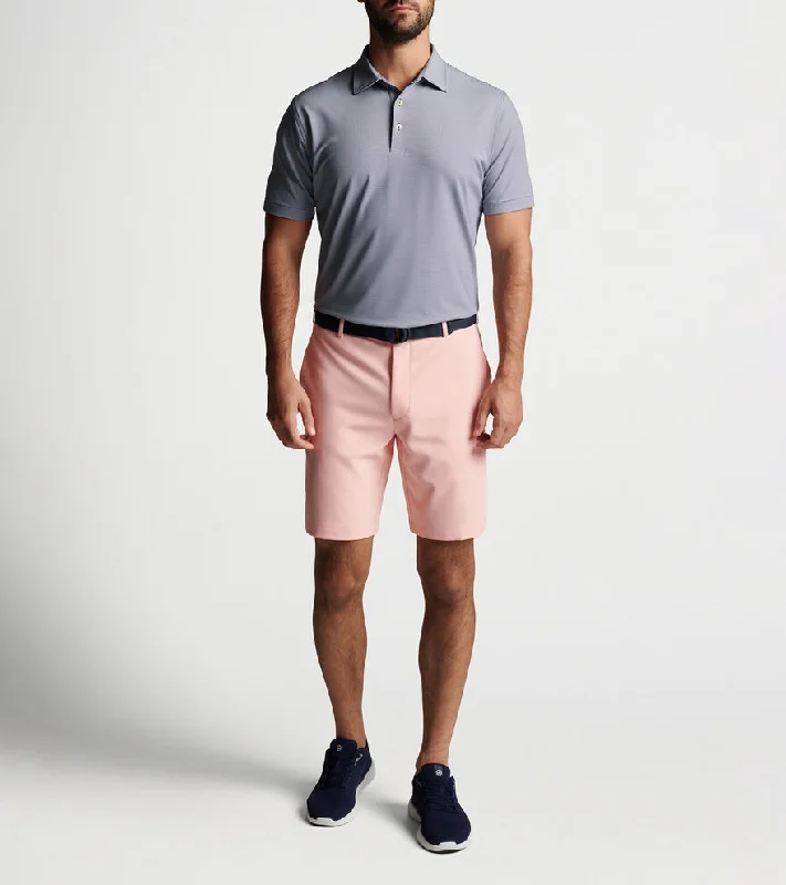Massive Deal Peter Millar Jubilee Stripe Stretch Jersey Polo Shirt - Navy*