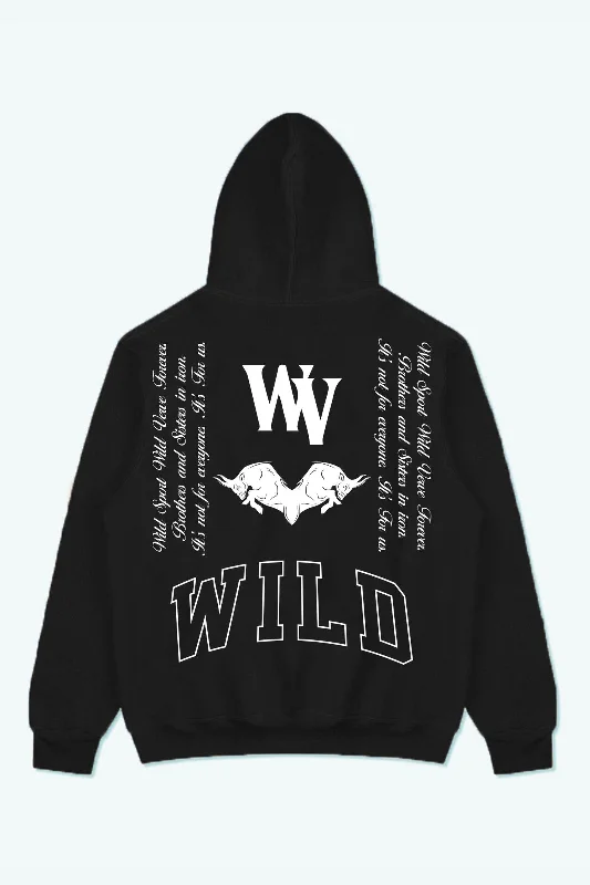 WV STAND UP "PREMIUM VINTAGE" HOODIE (BLACK)