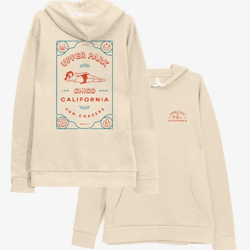 Early Bird Sun Chasers Beach Fleece Hoodie