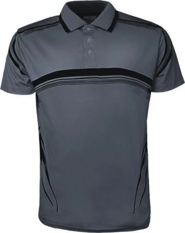 Savings Alert Sublimated Golf Polo - Grey/Black