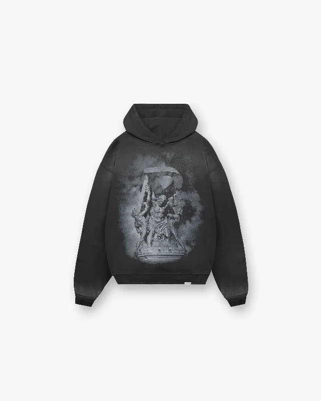 Weekend Deals That Impress Atlas Hoodie - Stained Black