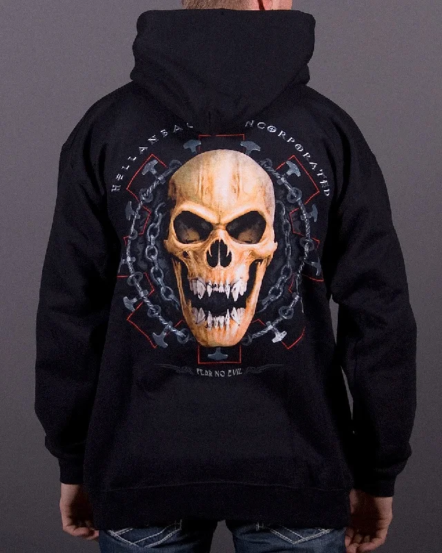 Instant Discount Fear No Evil Hooded Pullover