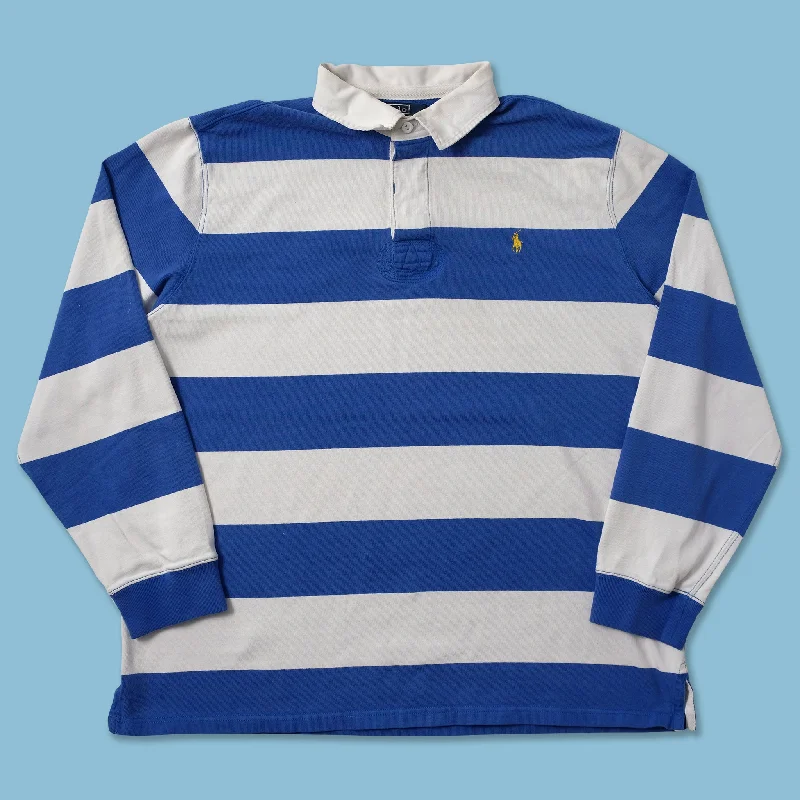 Hot Deal Vintage Polo Ralph Lauren Rugby Sweater XXL