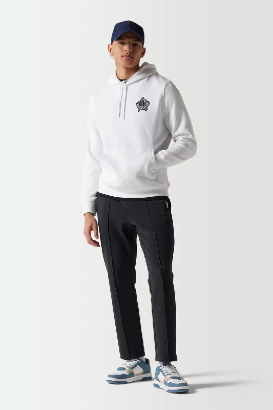 Weekend Specials to Enjoy Crest Hoodie - White