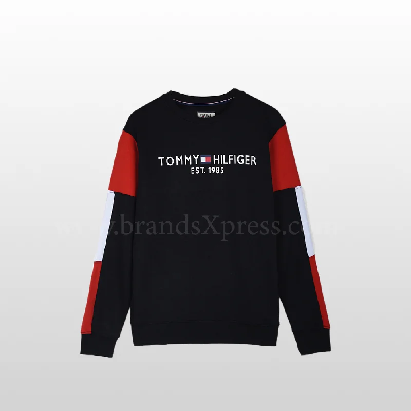 Limited Edition TMY Style Sleeves Black Terry Sweatshirt 10486
