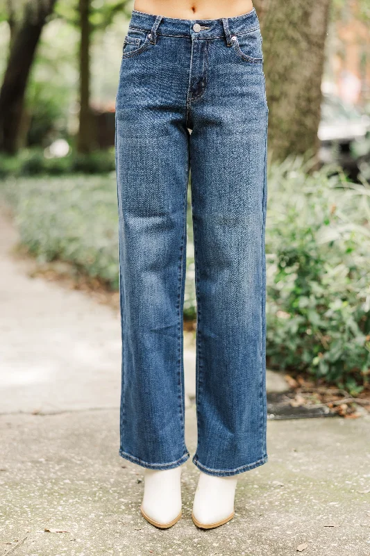 Weekend Sale: Don't Miss Out KanCan: Find You Well Dark Wash Wide Leg Jeans