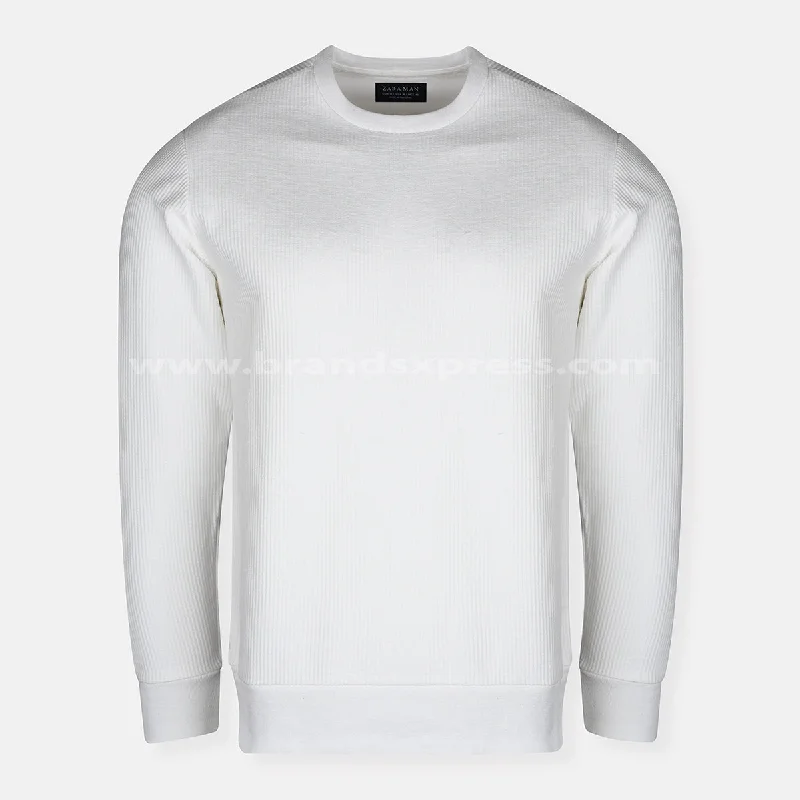 Time-Sensitive ZR Ottoman White Sweatshirt 8249