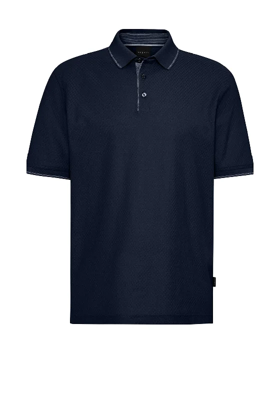 Grand Opening Sale Bugatti Contrast Stitch Polo Shirt, Navy