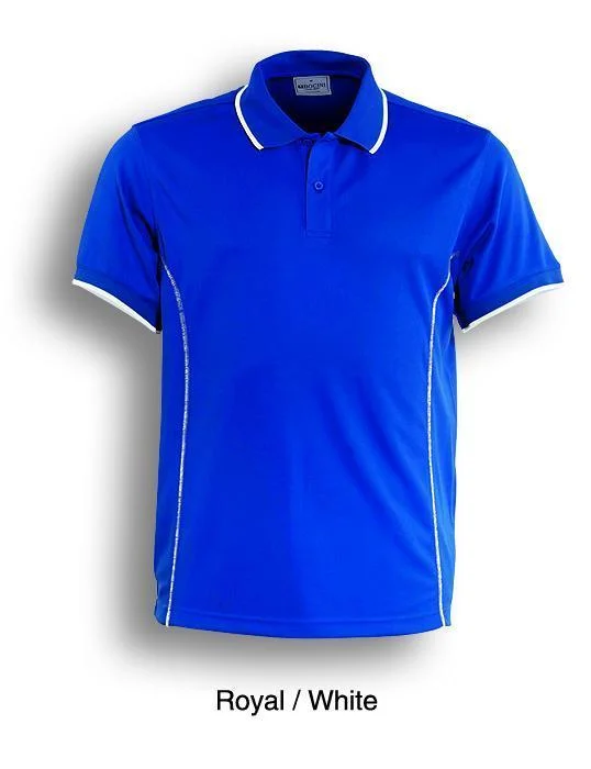 Special Savings Essentials Golf S/S Polo - Royal/White