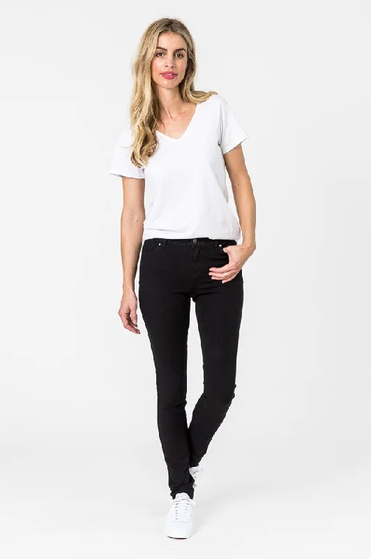 Special Discount Shine On Label Sculpt Denim Black