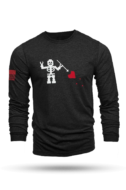 Stock Up Block Beard Flag - Long-Sleeve Shirt