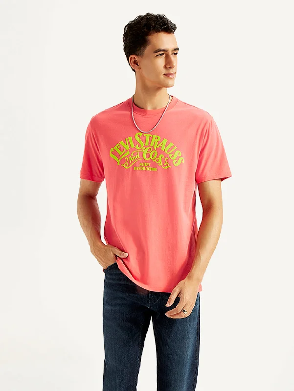 Super Deal Men's Graphic Print Slim Fit T-shirt