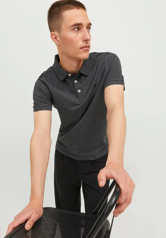 Shop and Save Jack & Jones Paulos Polo Shirt, Anthracite