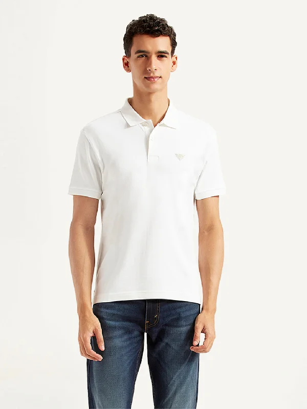 Super Sale Men's Solid Slim Fit Polo T-shirt